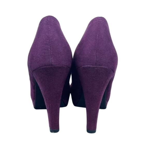 Naturalizer Merlot Fringe Womens Pumps 9.5M - Picture 4 of 11